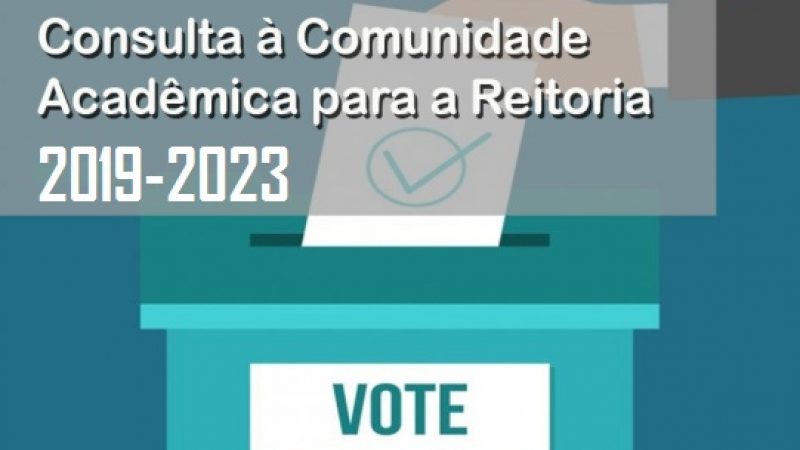 Somente duas chapas se inscreveram na Consulta eleitoral para Reitoria e Vice-reitoria da UNIRIO 2019/2023 Somente duas chapas se inscreveram na Consulta eleitoral para Reitoria e Vice-reitoria da UNIRIO 2019/2023