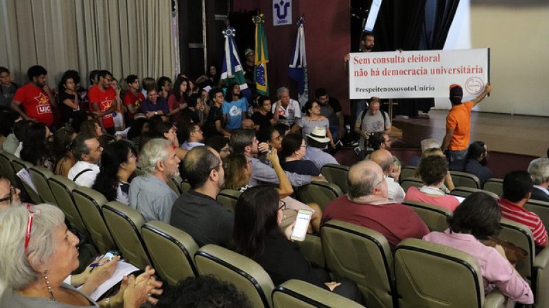 ELEIÇÃO PARA OS CONSELHOS SUPERIORES DA UNIRIO ELEIÇÃO PARA OS CONSELHOS SUPERIORES DA UNIRIO