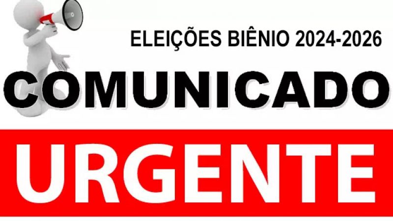 COMUNICADO URGENTE